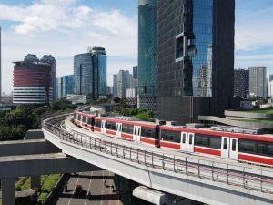 LRT Jabodebek Sukses Uji Jalur Bogor-Jakarta Cuma 35 Menit