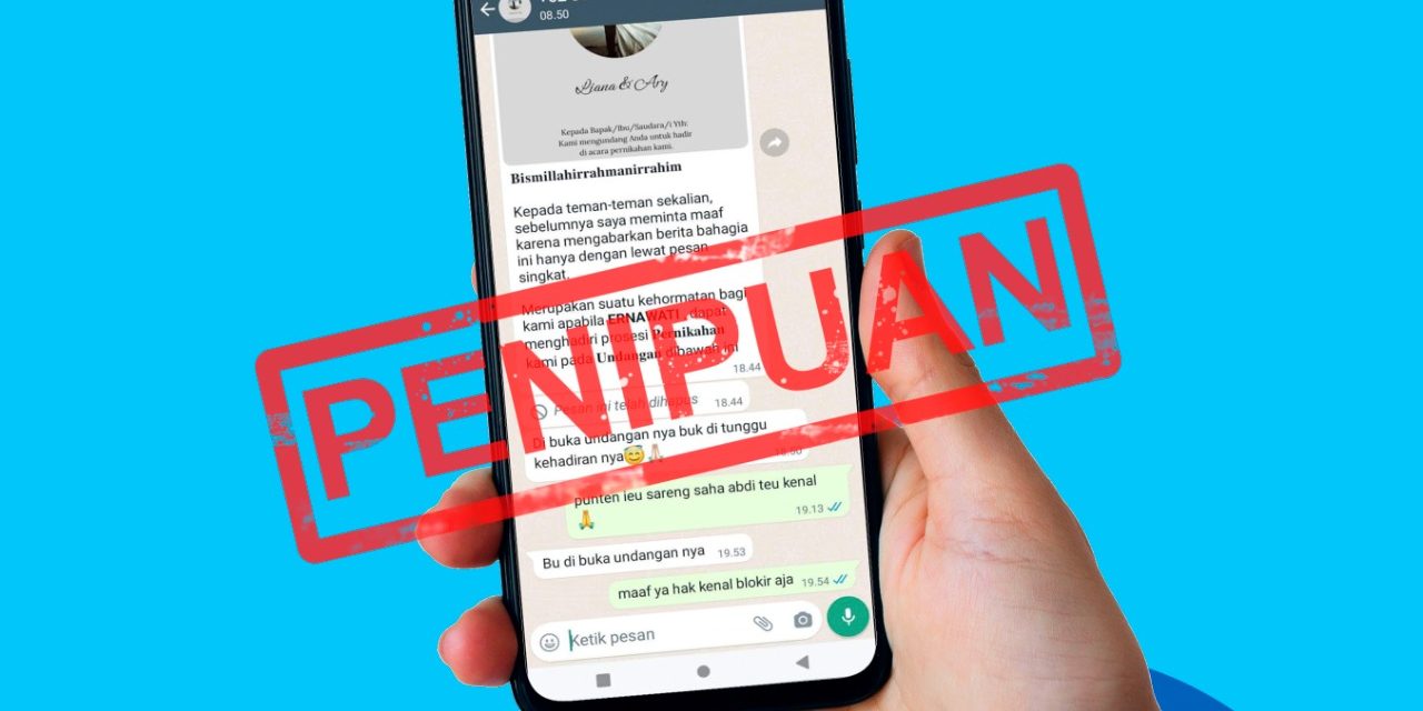 Waspada Penipuan ‘Undangan Digital’ Format Baru Di WhatsApp