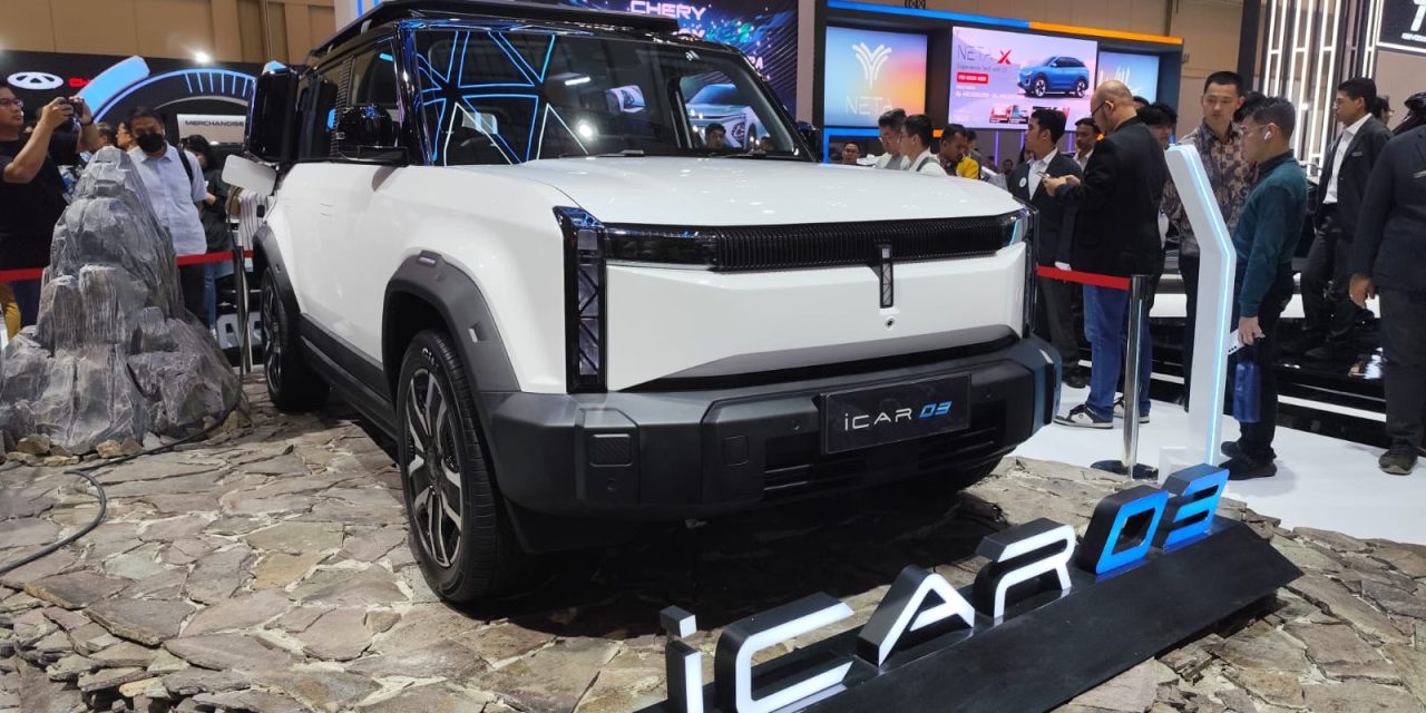 Chery Sub-Brand iCAR 03 Usung SUV Listrik Off-Road