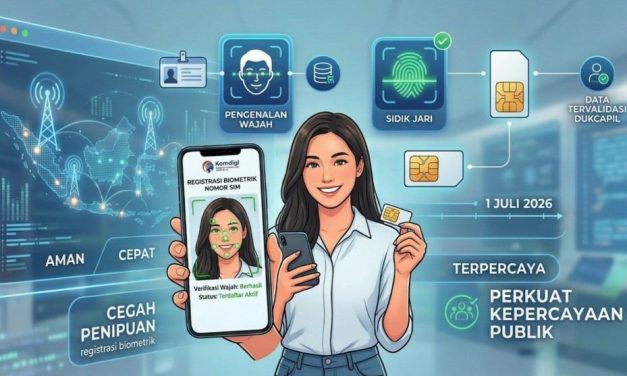 Skema Registrasi Berbasis Biometrik Demi Cegah Kejahatan Siber