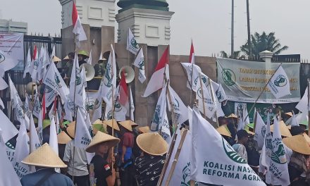 Komunitas KNARA Bawa 1.000 Caping Ke Gedung DPR