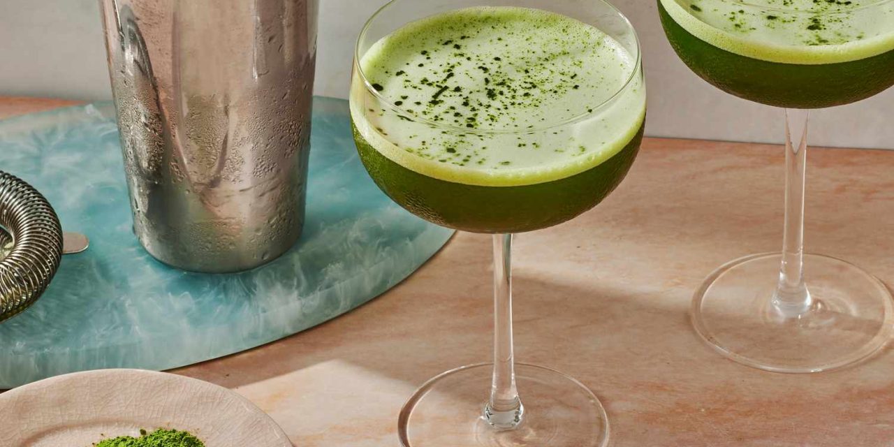 Trend Matcha Espressotini Gabungan Kopi Dan Teh Jepang