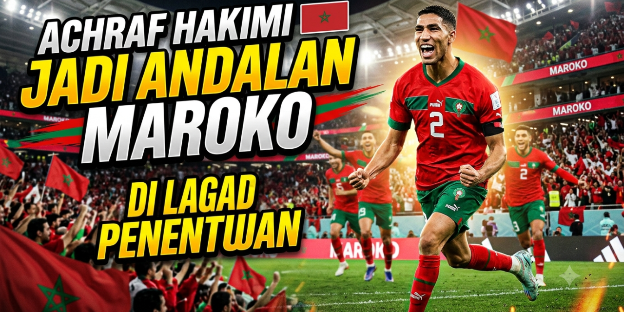 Kepemimpinan Achraf Hakimi Menjaga Kejutan Timnas Maroko