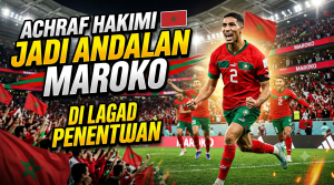 Kepemimpinan Achraf Hakimi Menjaga Kejutan Timnas Maroko
