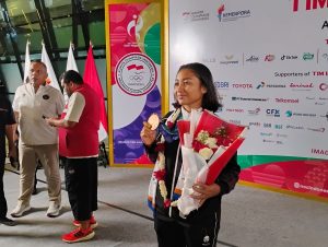 Cok Istri Agung Sabet Medali Perunggu Karate Di Aichi-Nagoya